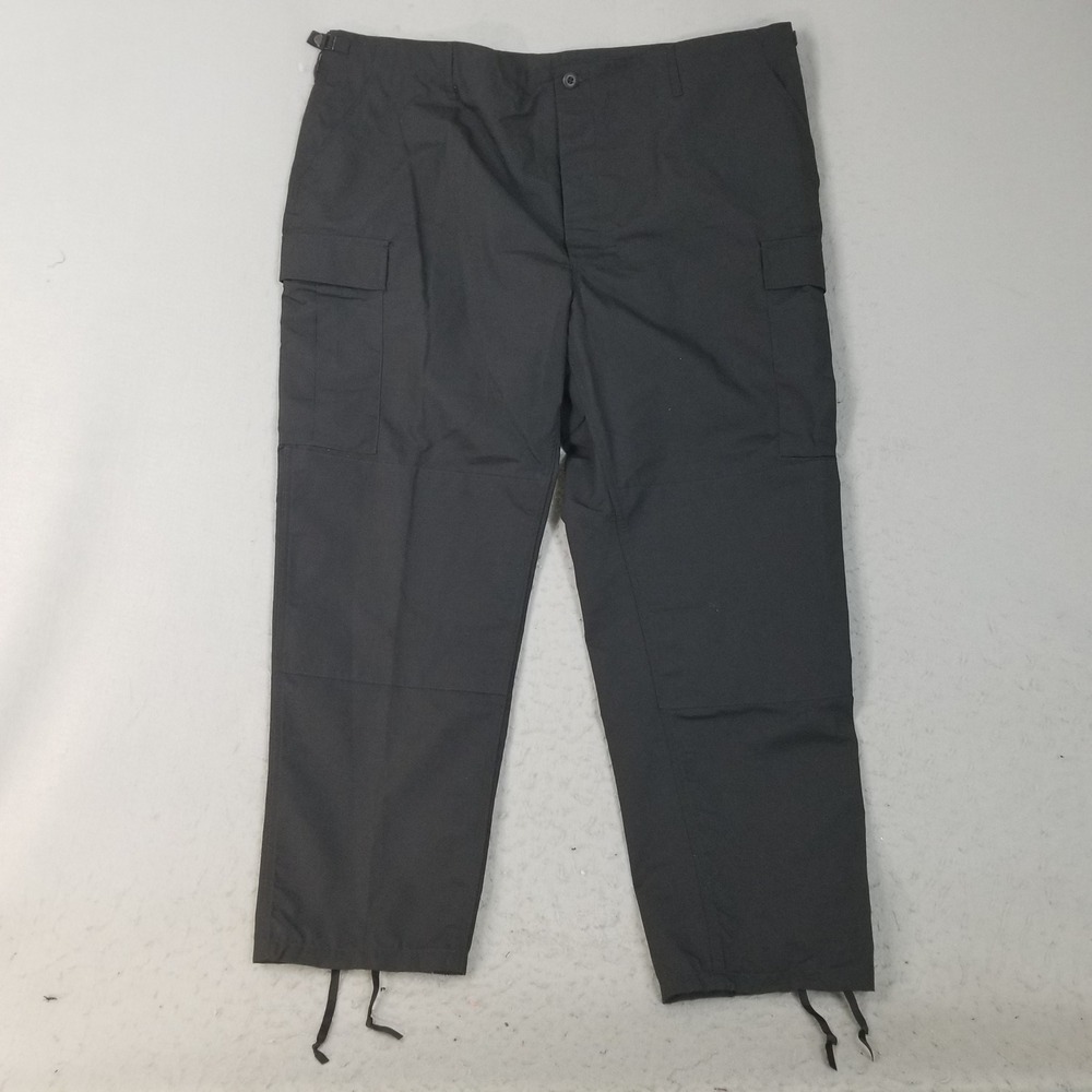 Propper Combat Trousers Mens XXL Black Battle Rip Tactical Cargo Pants Ripstop